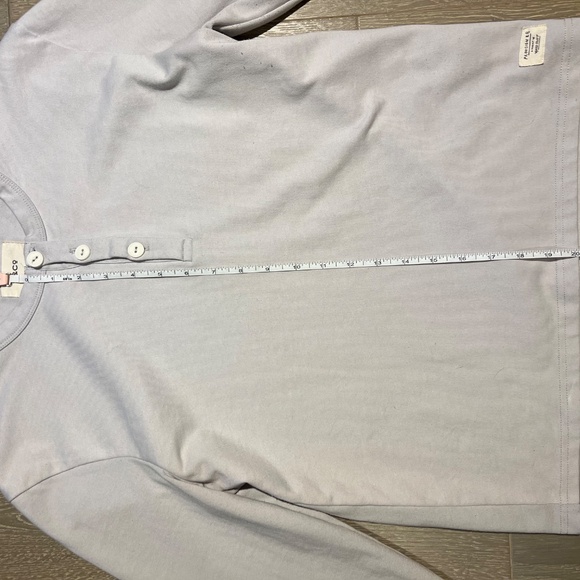 P&CO lavender henley women's size 12 - Picture 3 of 5